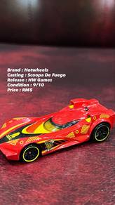 Hotwheels Scoopa De Fuego HW Games Toy Car