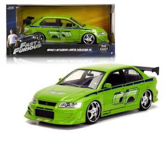 2F2F- Brian's Mitsubishi Lancer Evo VII 1/24 model