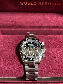 Custom Seiko Mod Black Daytona