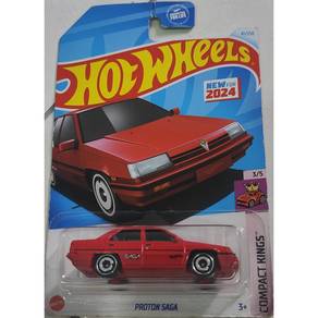 Hot Wheels Proton Saga Red