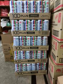 100 plus aluminium can 325ml x 24can