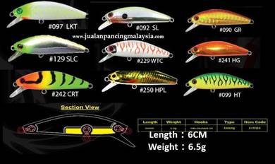 Senses saviors 50s sinking minnow lure new color