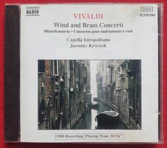Vivaldi WIND AND BRASS CONCERTI CD