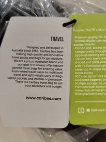 Brand New Caribee Scarecrow 70 (75L) Wheeled Trave