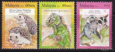 Mint Stamp Exotic Pet Malaysia 2013