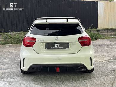 Mercedes W176 P Diffuser Carbon Bumper Lip Bodykit