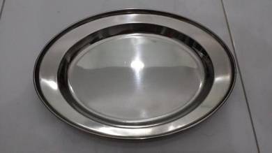 11.5inch Stainless Steel Oval Plates