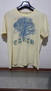 Guess Denim Yellow Graphic T-Shirt