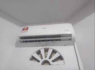 Aircond 1hp inverter type brand Haire untuk dijual