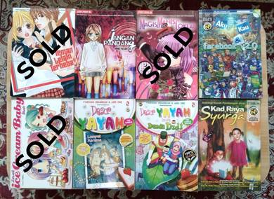 Bundle Komik Preloved Murah - Harga Lelong Borong