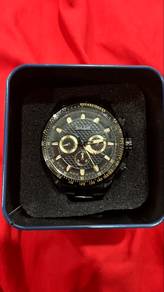 Polo Britannia Steel Watch (Black)
