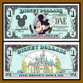 Disney 1 Dollar 1990 AA  unc
