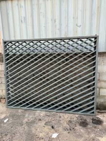 15x6 Heavy Duty Front Main Gate Metal Steel Pintu