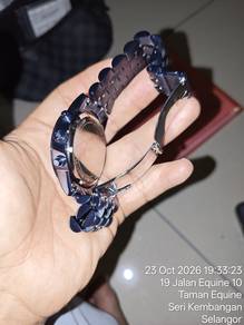 Michael Kors Oversized Hutton Navy Blue MK9088