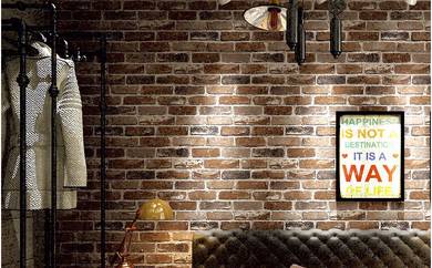 2 Pcs Vintage Wallpaper (A)
