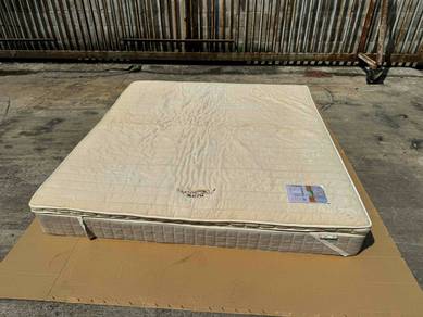 (IKEA) 7'' Spring Tilam King Mattress + Getha Topp
