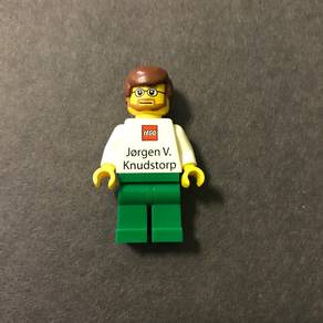 LEGO Employee Business Card - Jorgen Knudstorp