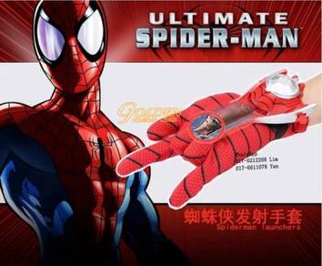 T11187 Spiderman Cosplay Glove with Flicker & Musi