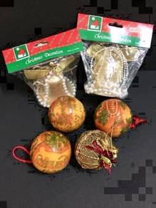 Assorted Christmas Bells abd Baubles (New)