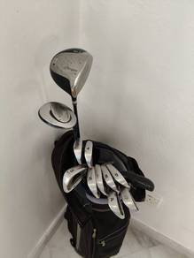 Clearing Beginners Golf Set Bag Driver Wood Irons