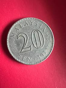 1973 20sen Malaysia coin (collectibles)
