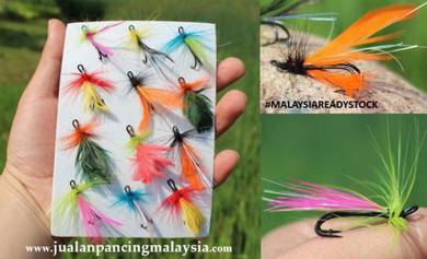 Usa peacock bass spin fly set