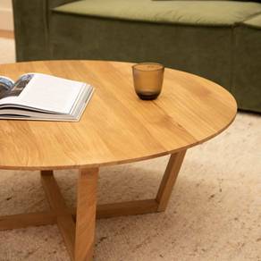 Teak Round Coffee Table