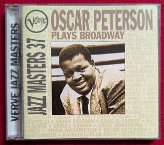 Oscar Peterson PLAYS BROADWAY Jazz Masters 37 CD