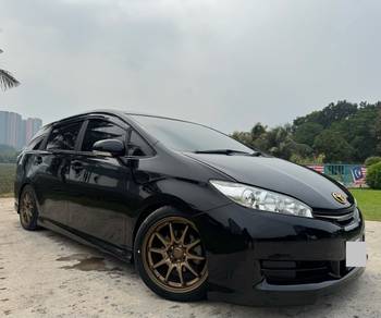 Toyota Wish X in Kepong, KUL