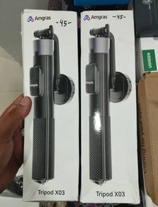 Amgras Tripod X03 Magnetic Selfie Stick Clip On 2