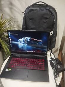Laptop Gaming MSI I5-10200H GTX1650 1000gb ssd