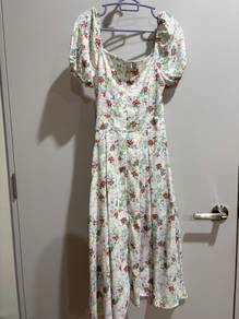 Flower White dress (soft material)