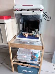 Fish tank and table all in one