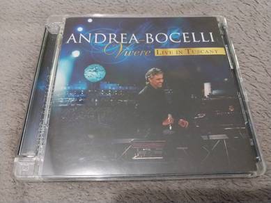 CD Andrea Bocelli - Vivere-Live In Tuscany