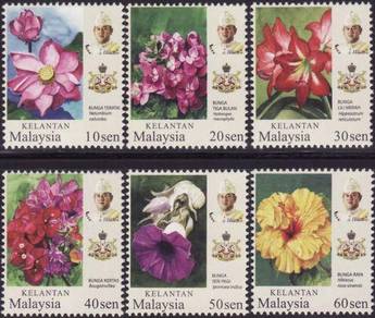 Mint Stamp Definitive Kelantan Malaysia 2018
