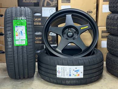 Sport Rim Baru 18 Spoon Sport SW388 Flat Black