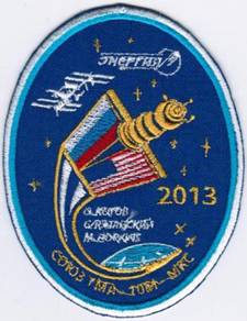 Soyuz TMA-10M-MKC Pulsar Russia Human Space Patch