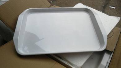 White Solid Plastic Tray TS189
