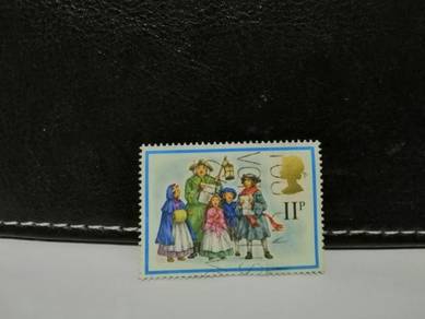 1978 UK Stamp Christmas Singing Carols