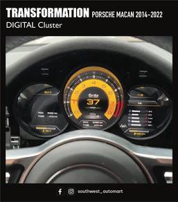 Porsche Macan Digital Cluster/Speedometer 2014-23
