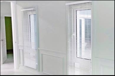 LANGSIR VENETIAN KAYU SOLID l timber solid curtain