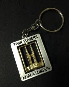 Petronas Twin Towers Keychain (New)