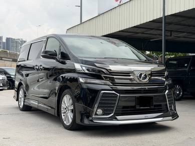Toyota Vellfire ZA in Puchong, SGR