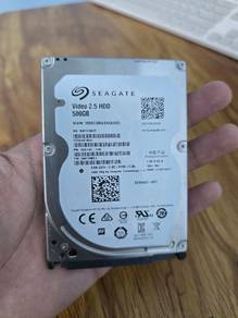 Seagate 2.5 500GB Hard Disk storage files drive pc