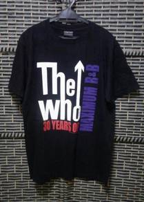 Rare Tshirt band THE WHO 30 YEARS MERDEKA SALE!!