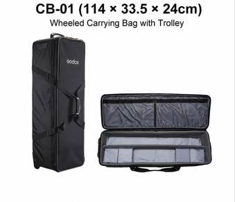 Godox CB-01 Lighting Hard Carrying Case with Wheel
