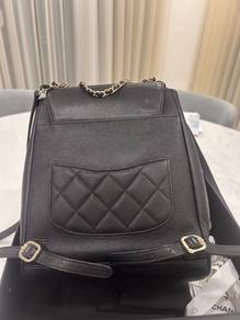 Chanel Affinity Backpack Black Cavier 2019