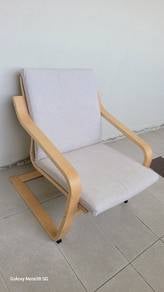POÄNG Low-back Armchair Natural Colour/Beige