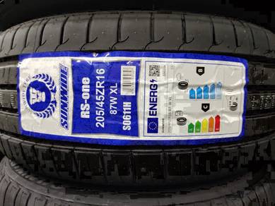 205/45/16 Sunwide RS-ONE Tyre 2026 Tayar