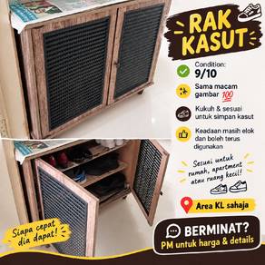Shoe cabinet area kl berminat pm 